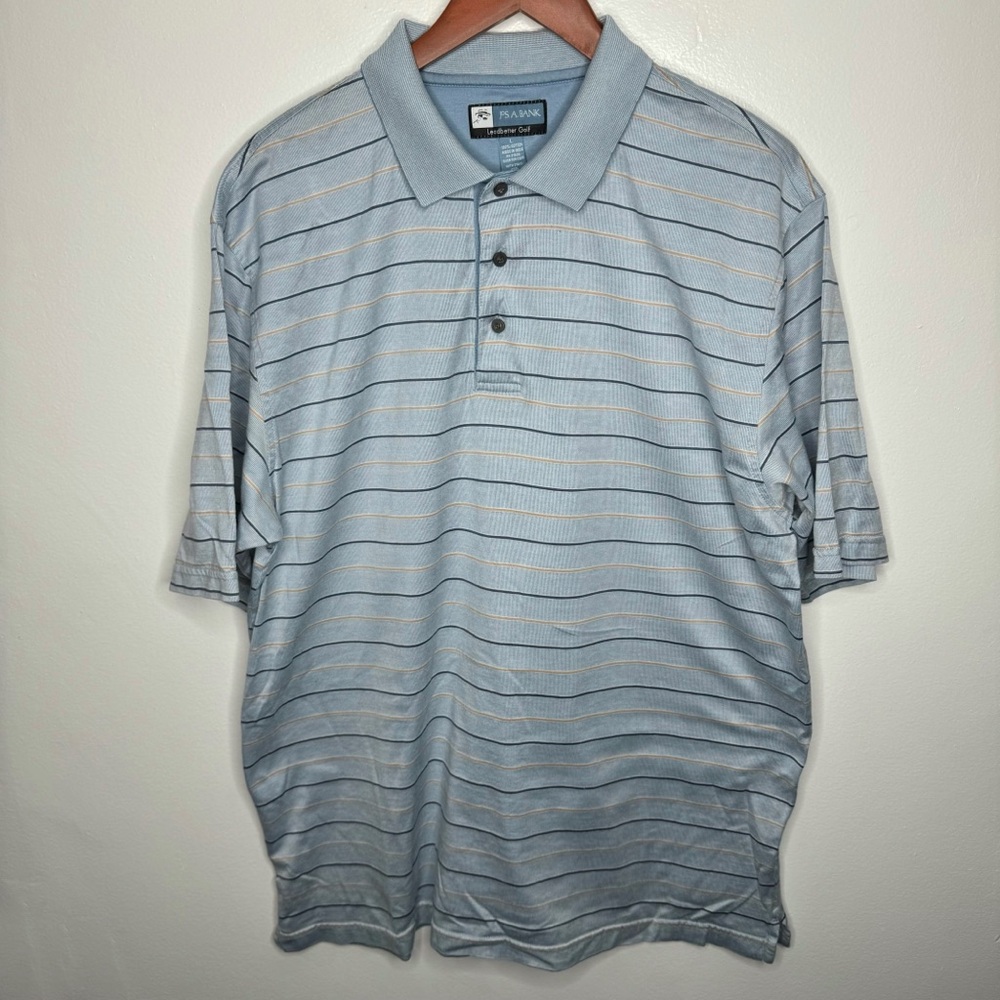 Jos A Bank Leadbetter Golf 100 Cotton Size L
